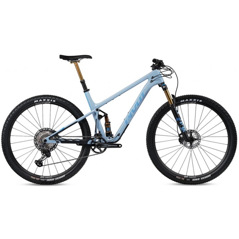 Pivot Mach 4 SL Pro XT/XTR Factory Float - Ice Blu...