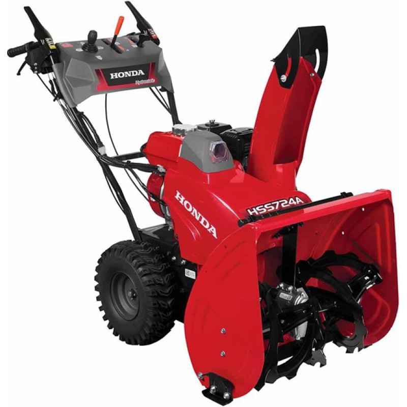 Honda 7HP 24In Two Stage Wheel Drive Snow Blower -...