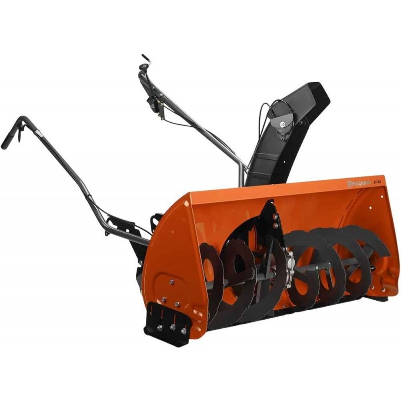Husqvarna 42 Inch 2-Stage Snow Thrower Tractor Att...