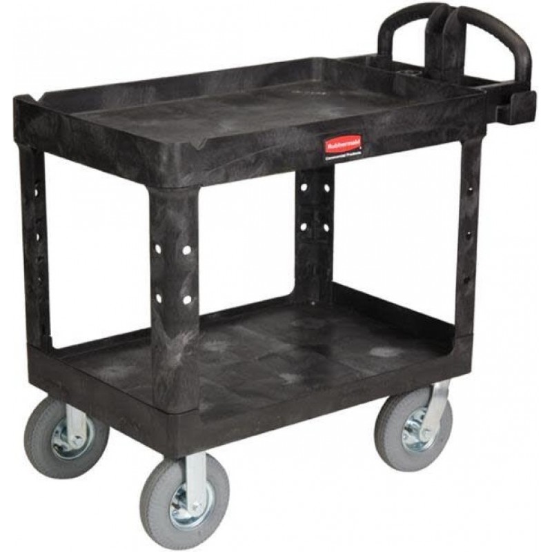Rubbermaid 24 In. x 36 In. Heavy Duty Utility Cart...