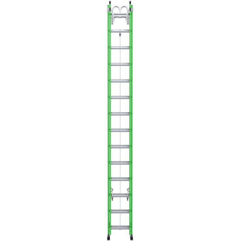 Werner AERO Extension Ladder 32' IAA FG Box Rail/T...