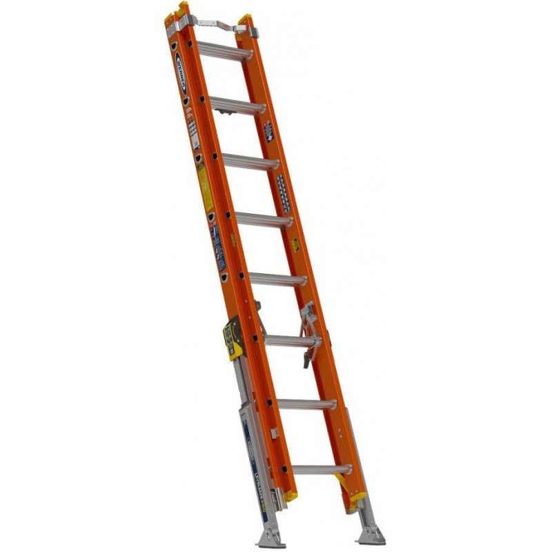 Werner Type IA Fiberglass D-Rung Extension Ladder ...