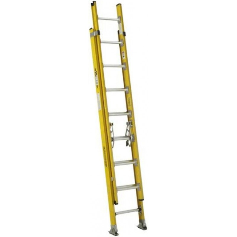 Werner Type IAA Fiberglass D-Rung Extension Ladder...