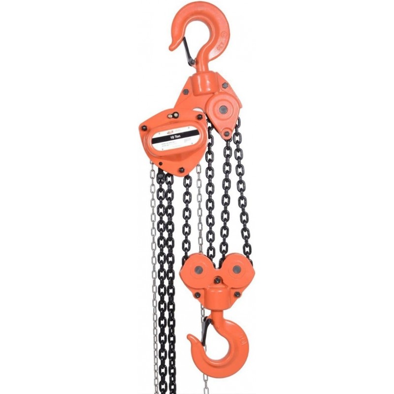 Atlas Lifting and Rigging ACH 10 Ton Chain Hoist 2...