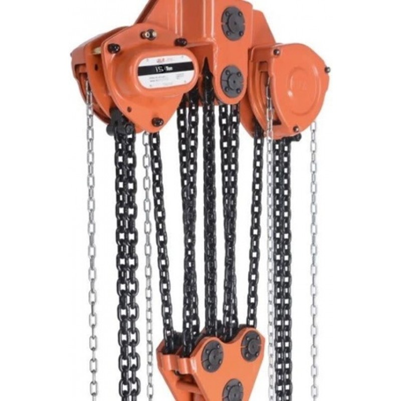 Atlas Lifting and Rigging ACH 15 Ton Chain Hoist 3...