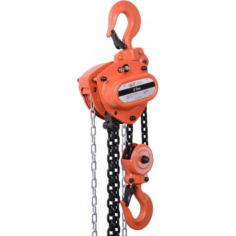 Atlas Lifting and Rigging ACH 3 Ton Chain Hoist 20...
