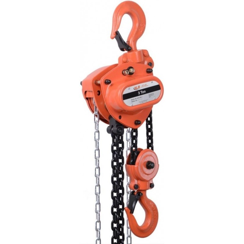 Atlas Lifting and Rigging ACH 3 Ton Chain Hoist 66...
