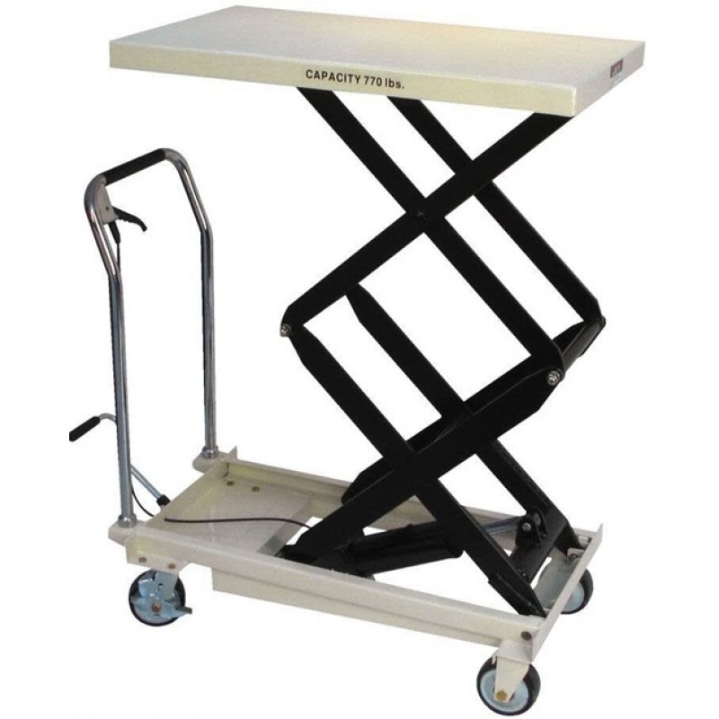 JET Double Scissor Lift Table 770-Lb Capacity