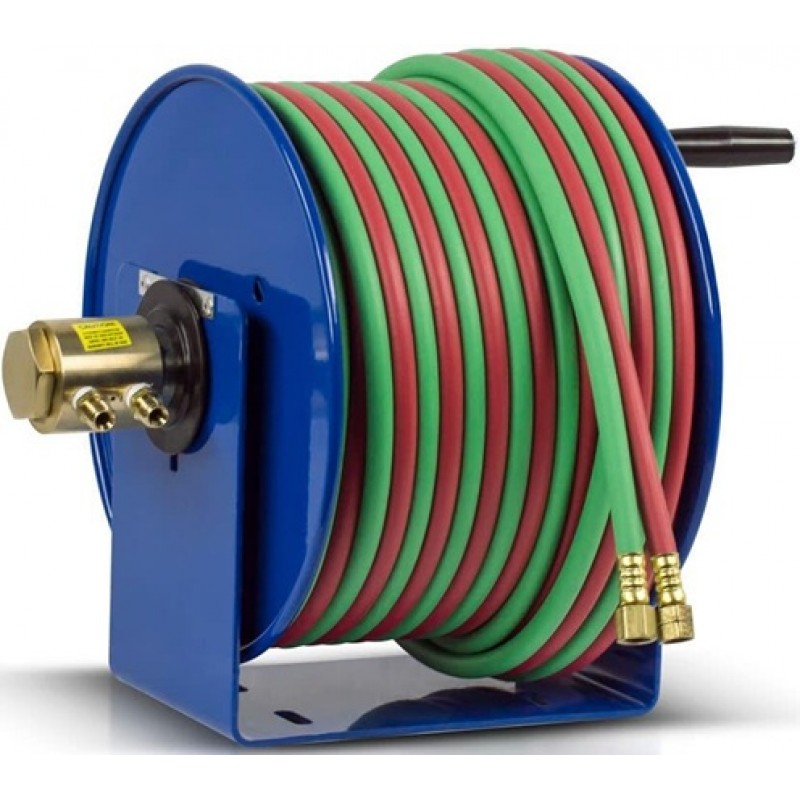 Coxreels 1/4 in x 100 ft Welding Hand Crank Oxygen...