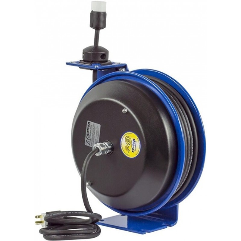 Coxreels 100 ft 115V Spring Driven Safety Rewind S...