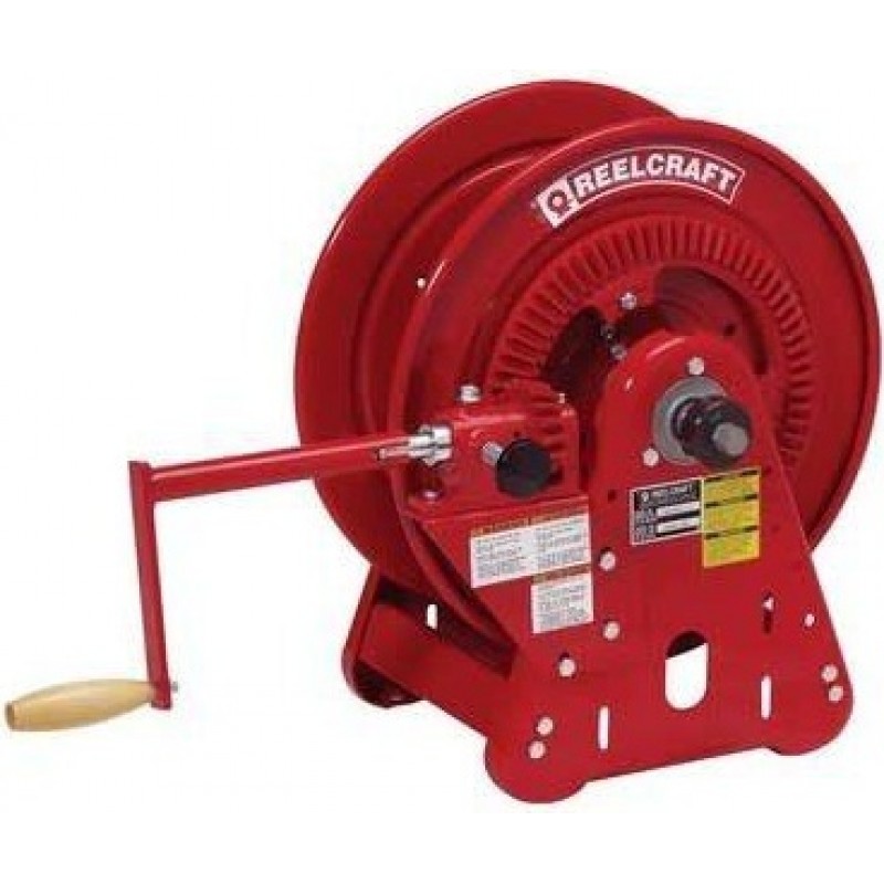 Reelcraft 1/2 in x 50 ft 3000 Psi Bevel Crank Twin...