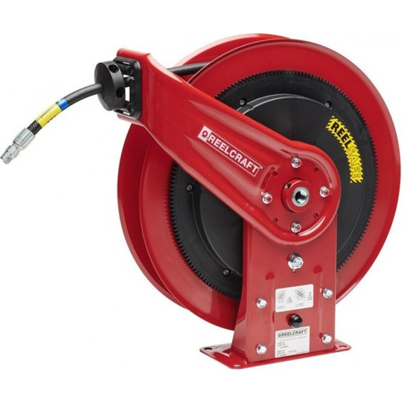 Reelcraft 1/4 in. x 50 ft. REELSAFE Hose Reel