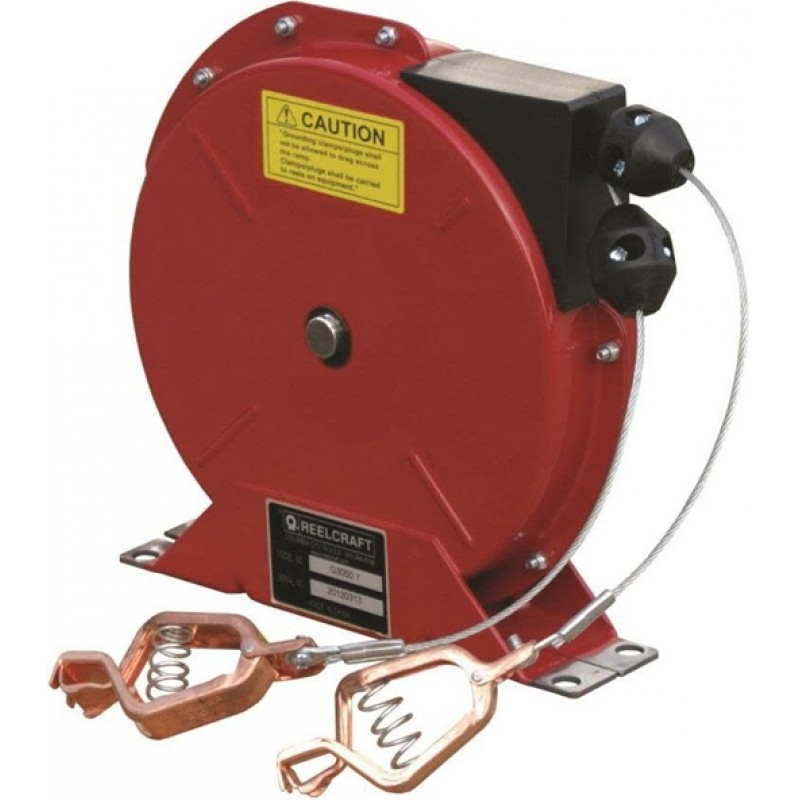 Reelcraft 50 Ft. Spring Retractable Grounding Reel...