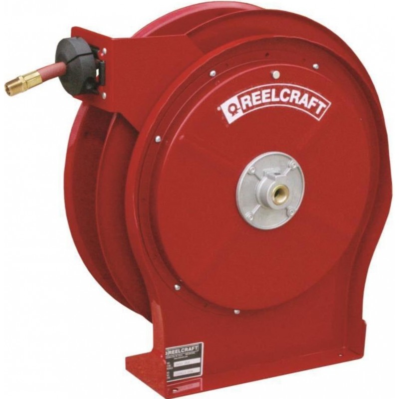 Reelcraft Spring Retractable Hose Reel - 1/2 In. x...