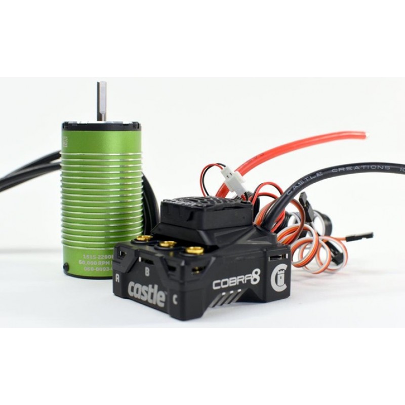 Castle Creations Cobra 8 25.2V Brushless ESC &...