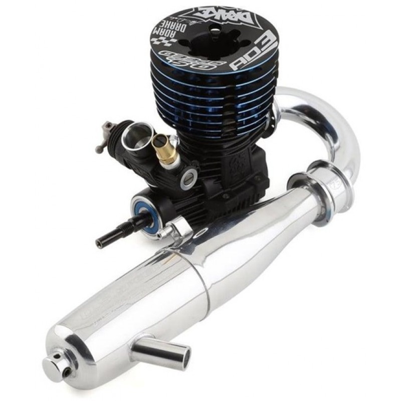 O.S. Speed B21 Drake AD3 .21 1/8 Nitro Engine Comb...