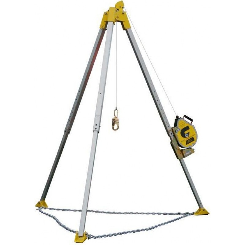 Guardian Fall Protection 130-420 Lbs Arc-O-Pod Tri...
