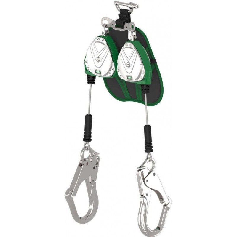 MSA Safety Works V-SHOCK EDGE 8 Ft. Twin-Leg Perso...