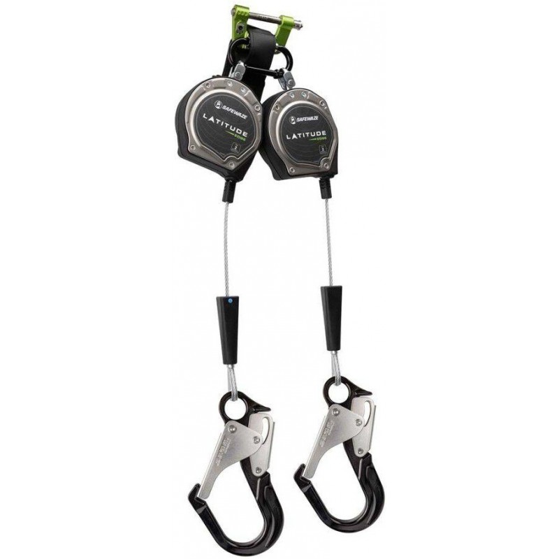 Safewaze Latitude Edge 8 Ft. Dual Cable SRL-P: Alu...