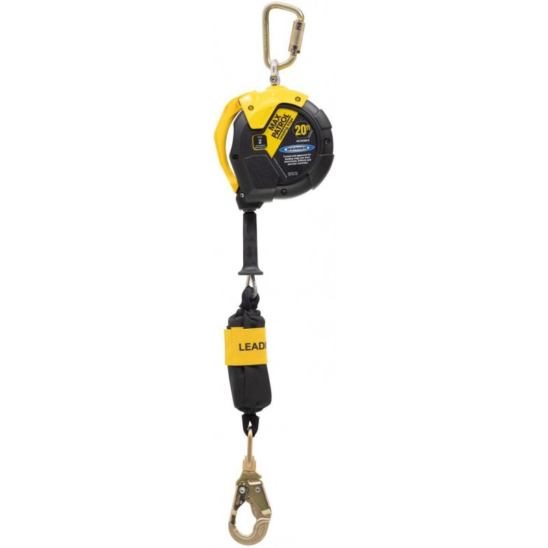 Werner 20' Max Patrol Self-Retracting Lifeline Lea...