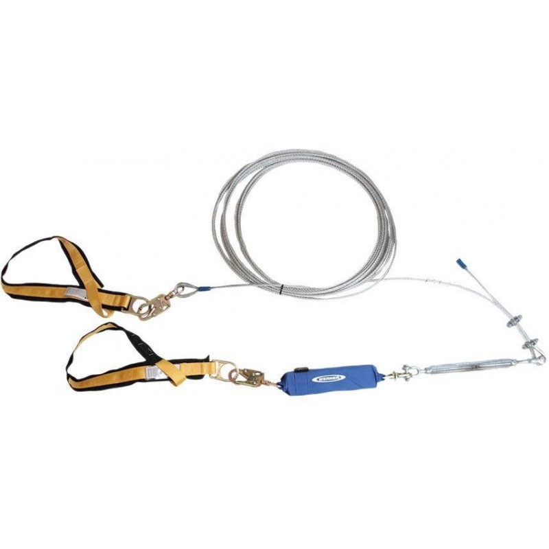 Werner 60 Ft. 2-Man Cable Horizontal Lifeline Syst...
