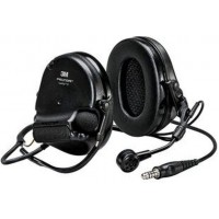 3M Neckband Single Lead Dynamic Mic Black MIL/LE T...