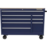 CRAFTSMAN 52 Inch 8-Drawer Workstation - Midnight