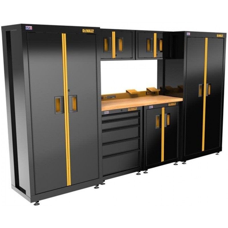 DEWALT Welded Storage Suite 126in Wide 7pc