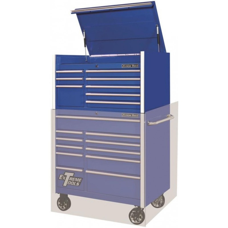 Extreme Tools 41in 8 Drawer Top Chest - Blue