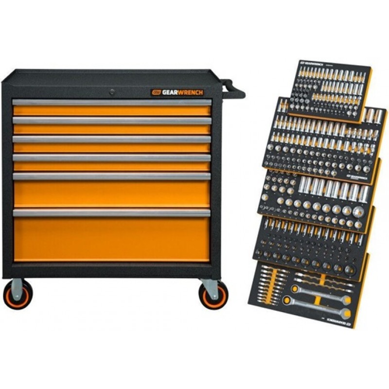 GEARWRENCH 358 Piece MEGAMOD Metric Mechanics Set ...