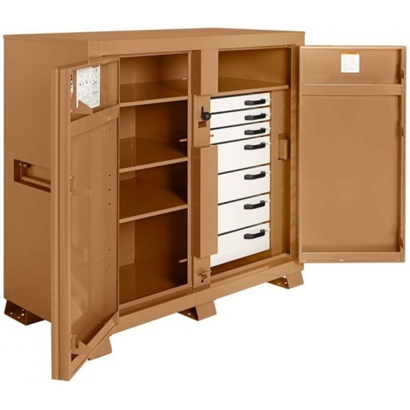 Knaack Model 112 54.9 Cu-Ft. Tan Steel Cabinet