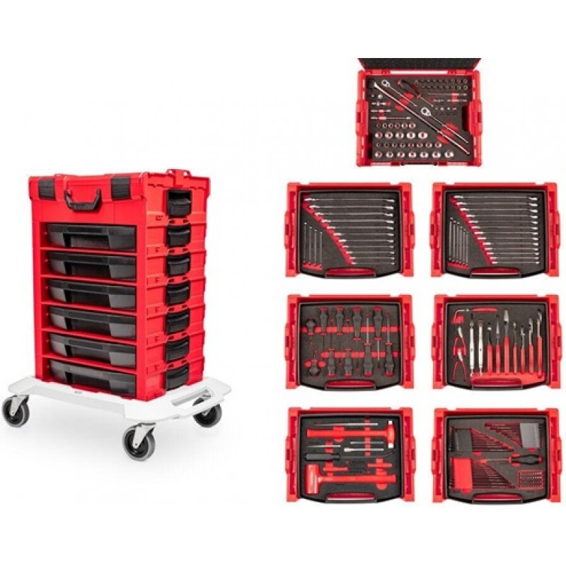 Tekton 248-Piece Tool Set in Modular Stacking Tool...