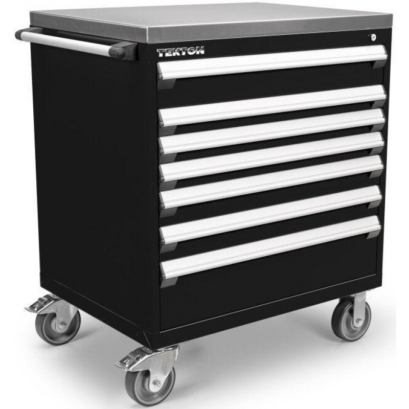 Tekton 7-Drawer Tool Cabinet, Stainless Steel Top,...