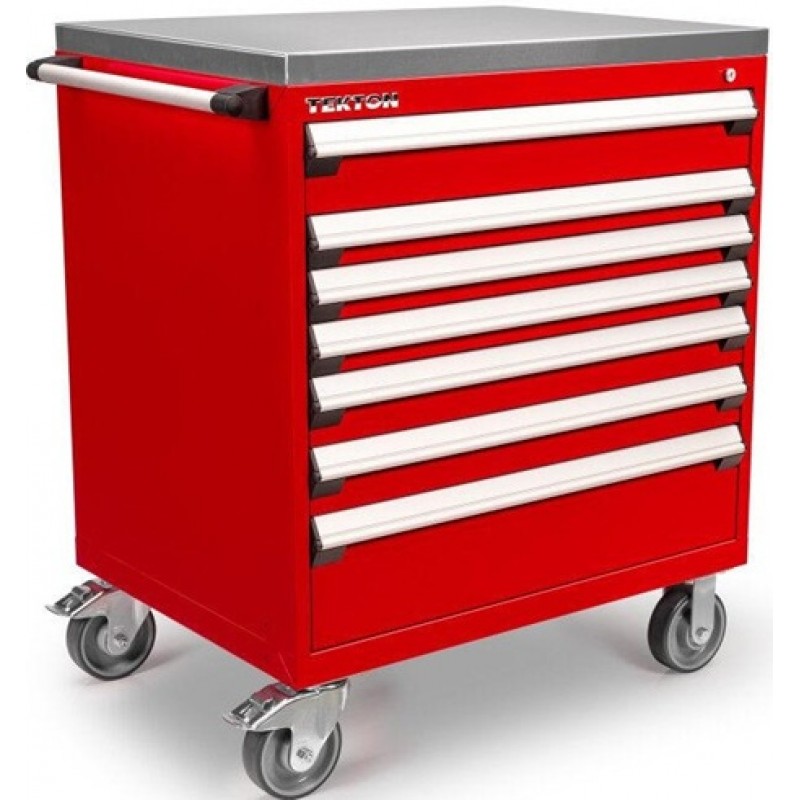 Tekton 7-Drawer Tool Cabinet, Stainless Steel Top,...