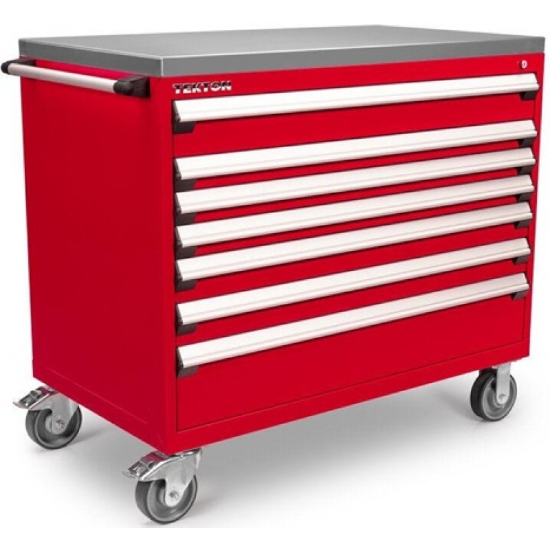 Tekton 7-Drawer Tool Cabinet, Stainless Steel Top,...