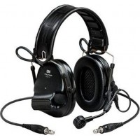 3M Foldable Dual Lead Dynamic Mic Black MIL/LE Tac...
