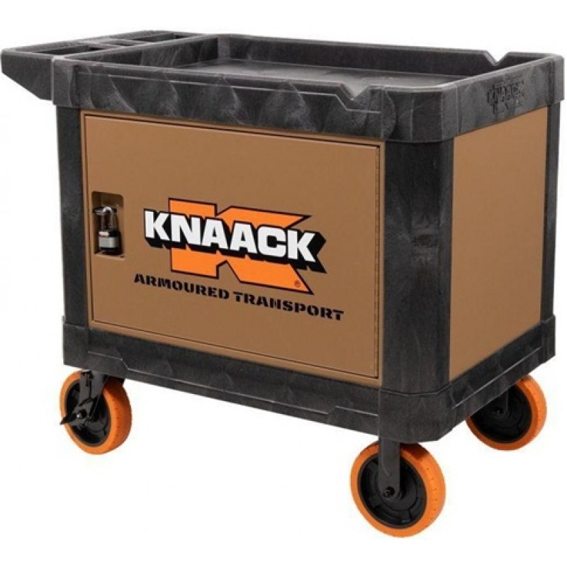 Knaack Armored Transport Mobile Cart Security Pane...