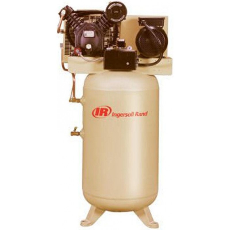 Ingersoll Rand 10 HP 120 gal 230 V 3 Ph Vertical A...