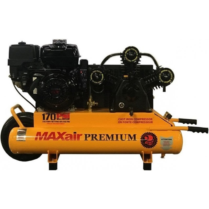 MAXair 10 Gallon Twin Tank Air Compressor