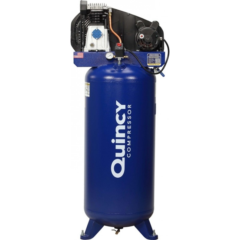 Quincy Electric Air Compressor 3.5HP 60 Gallon Ver...