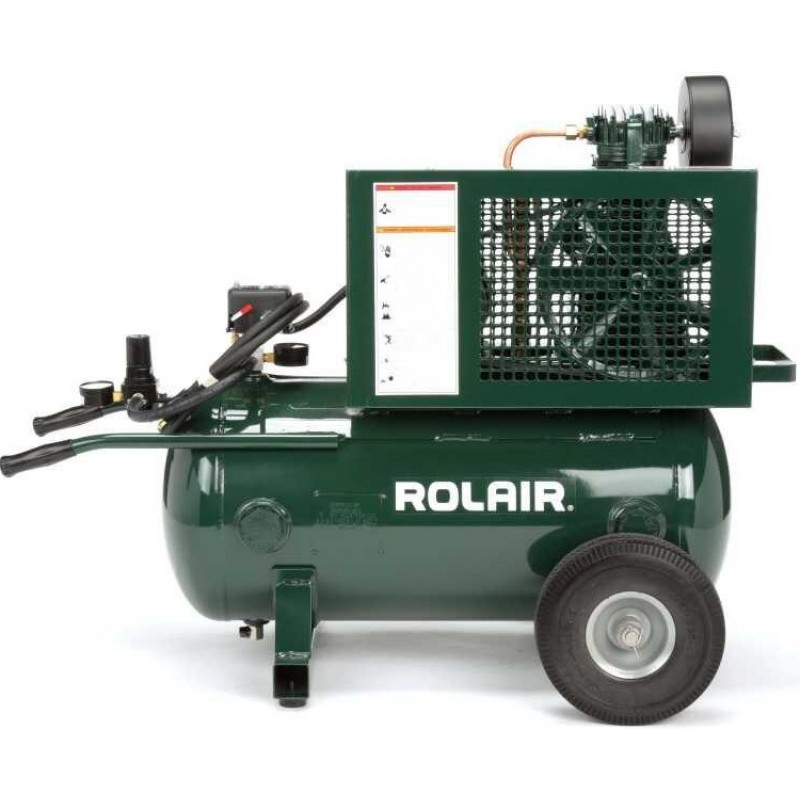 Rolair 20 Gallon 10.1 CFM 1.5HP 115/230V Wheeled E...