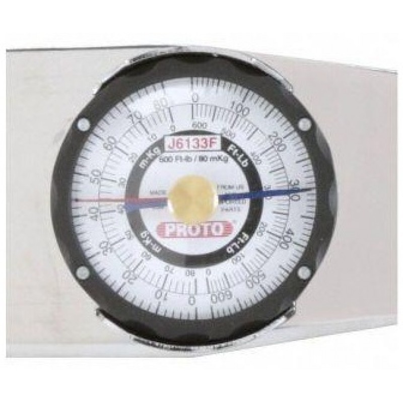 Proto 3/4 in Drive Dial Torque Wrench 120-600 ft-l...