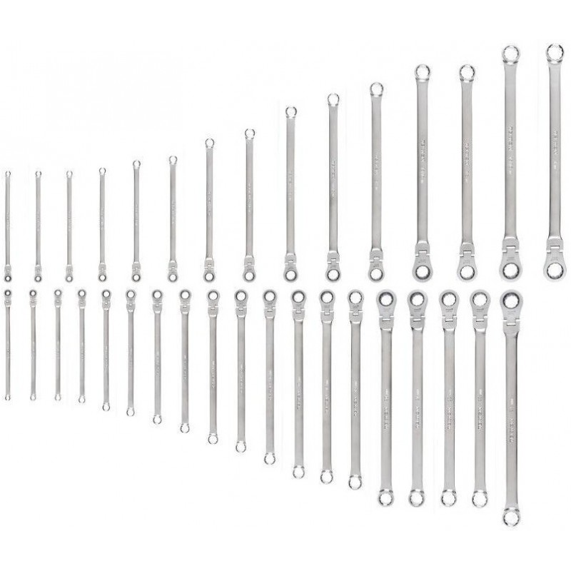 Tekton Fixed/Flex Head Ratcheting Box End Wrenches...