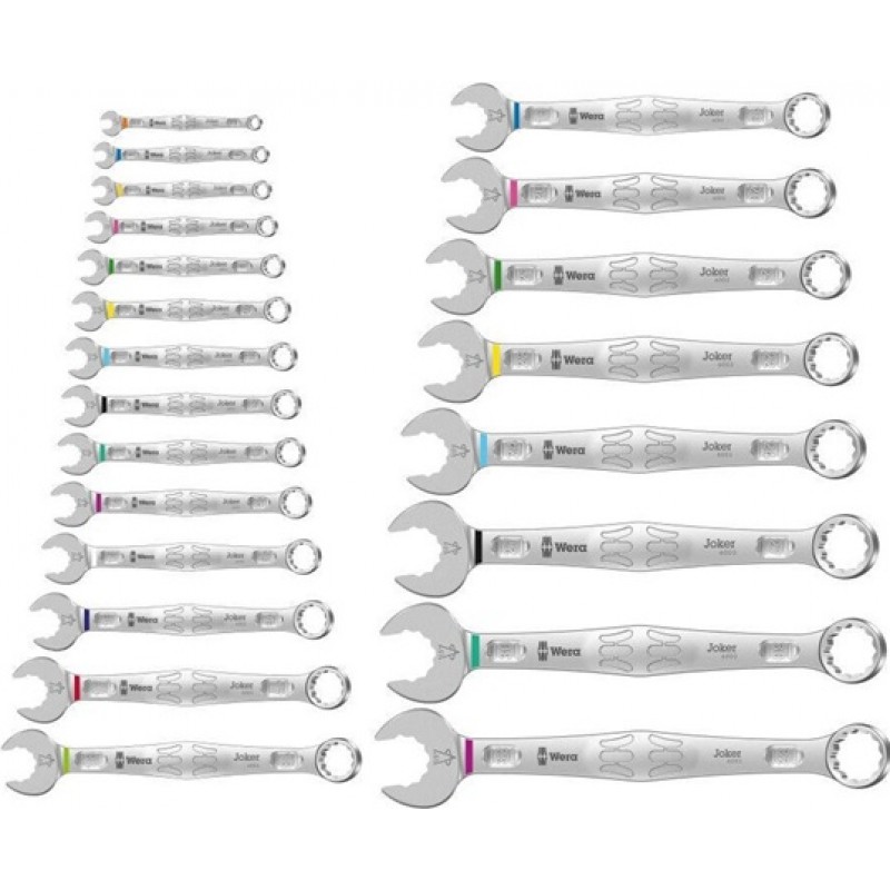 Wera Tools 6003 Joker Set 1 Combination Wrench Set...