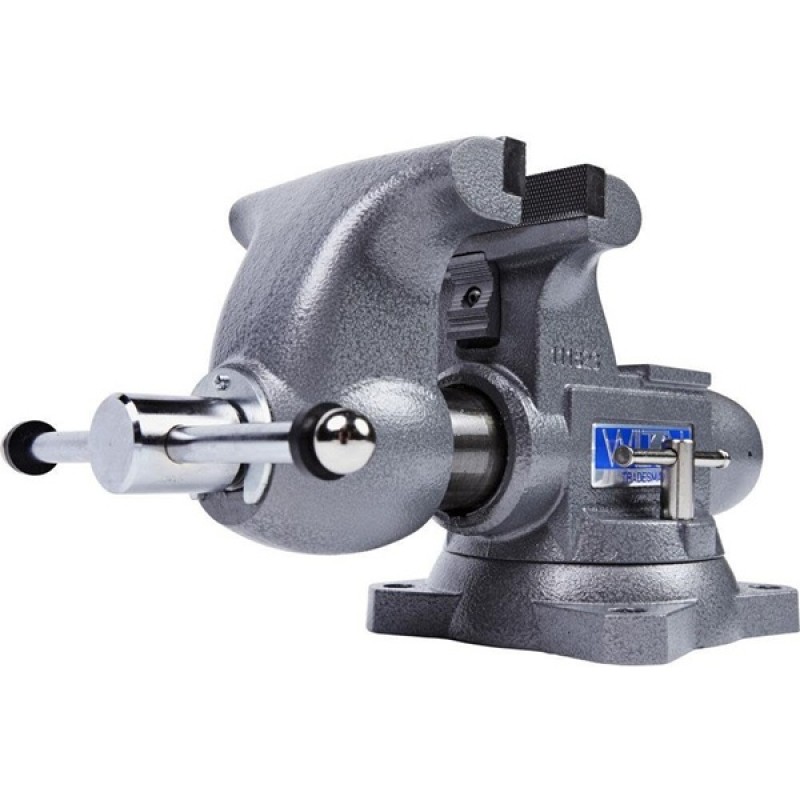Wilton Tradesman 6-1/2 Round Channel Vise with Swi...