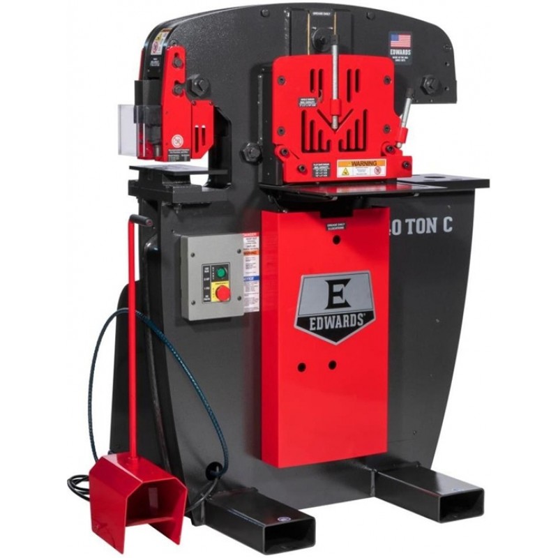 Edwards 40 Ton C Ironworker 1 Phase 115 Volt