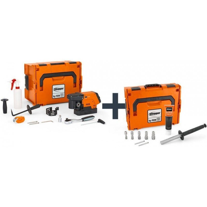 Fein MAGFORCE 90 Mag Drill with Steel TCT Cutter S...