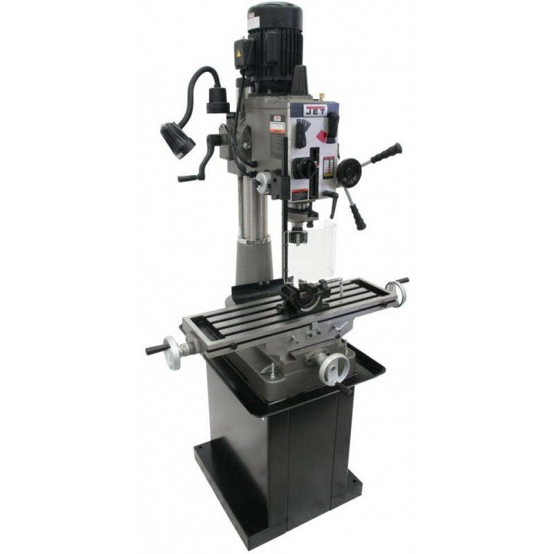 JET JMD-40GH Geared Head Mill/Drill with Newall DP...