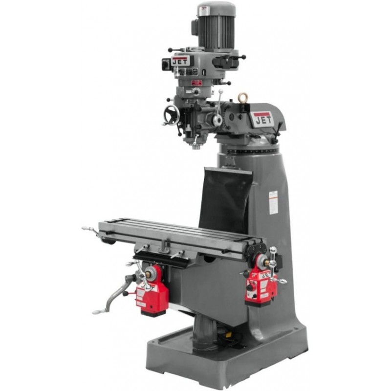 JET JTM-1 Mill with X Powerfeed and Y Powerfeed In...