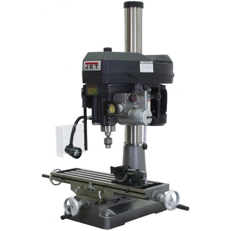 JET Mill/Drill with Newall DP500 DRO and X-Axis Ta...